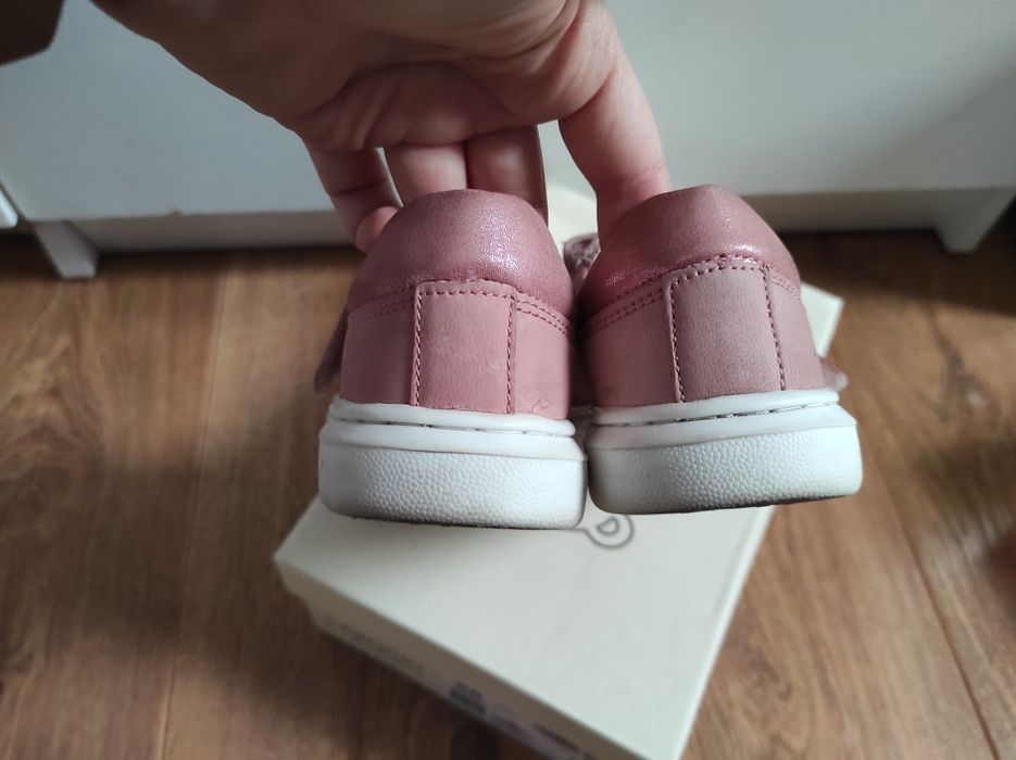Skórzane półbuty sneakersy trampki dla dziewczyny Lasocki 26