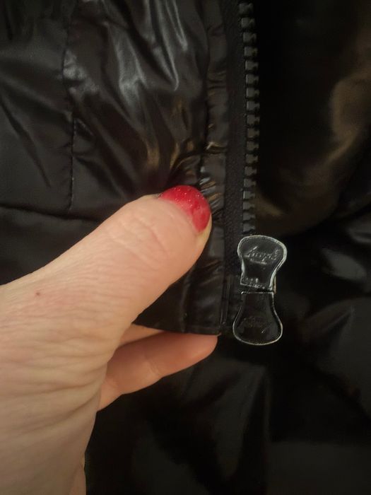 Kurtka moncler puchowa ocieplana na zimę