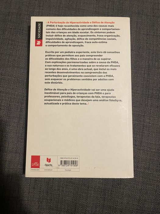 Défice de atenção e hiperatividade
