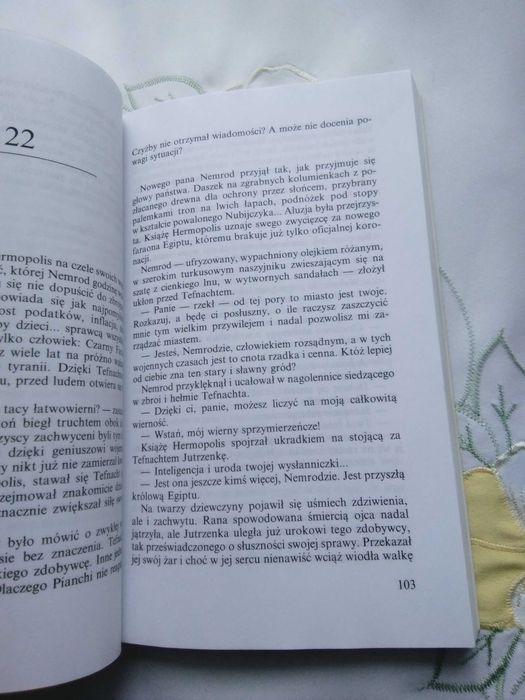 Czarny Faraon Christian Jacq