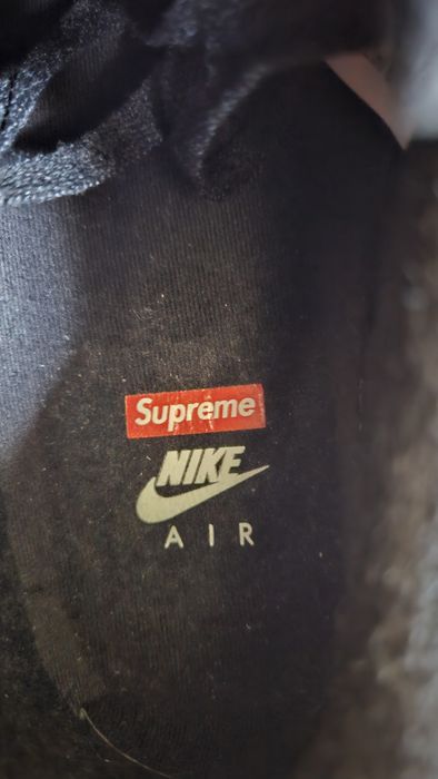 Nike Air Force 1 x Supreme Black