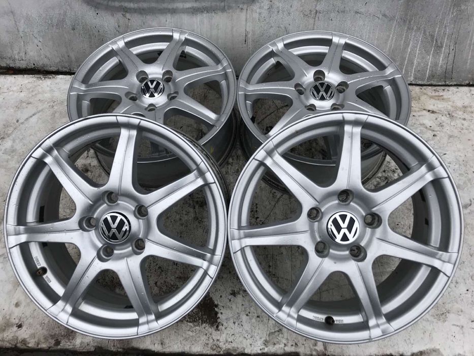Диски Volkswagen Audi 5:112r16 Титаны Комплект Б/у Склад Оригинал