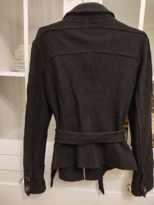 Płaszcz krótki wełniany