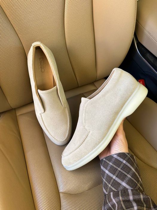 Лофери Espacio натуральна замша