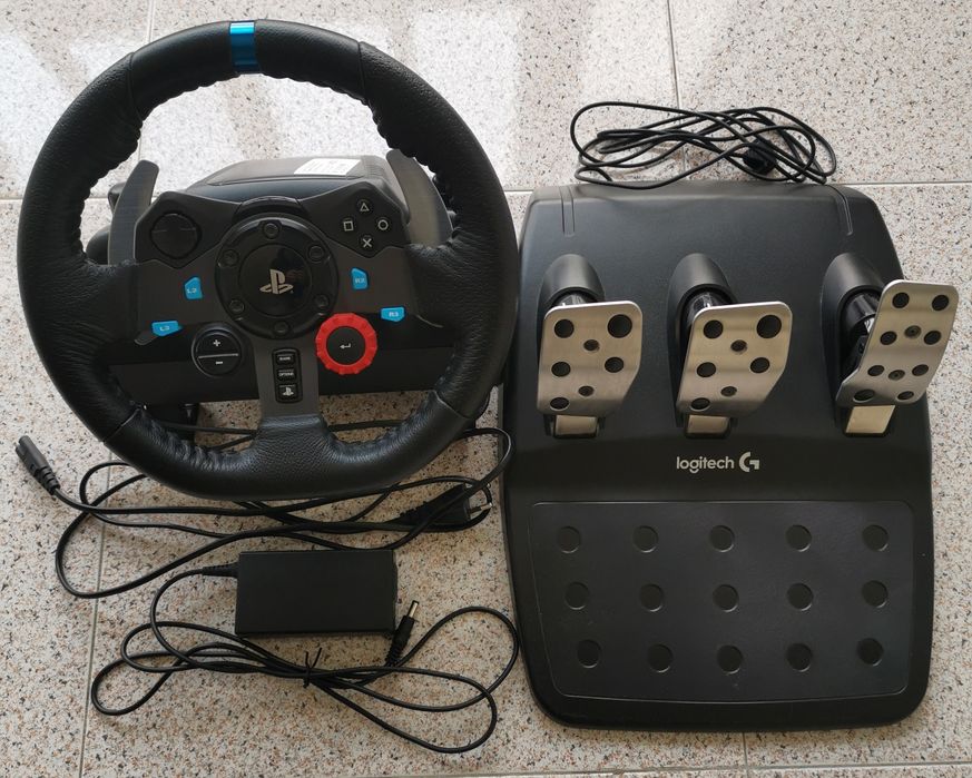 Volante G29 + Pedais - Como Novo