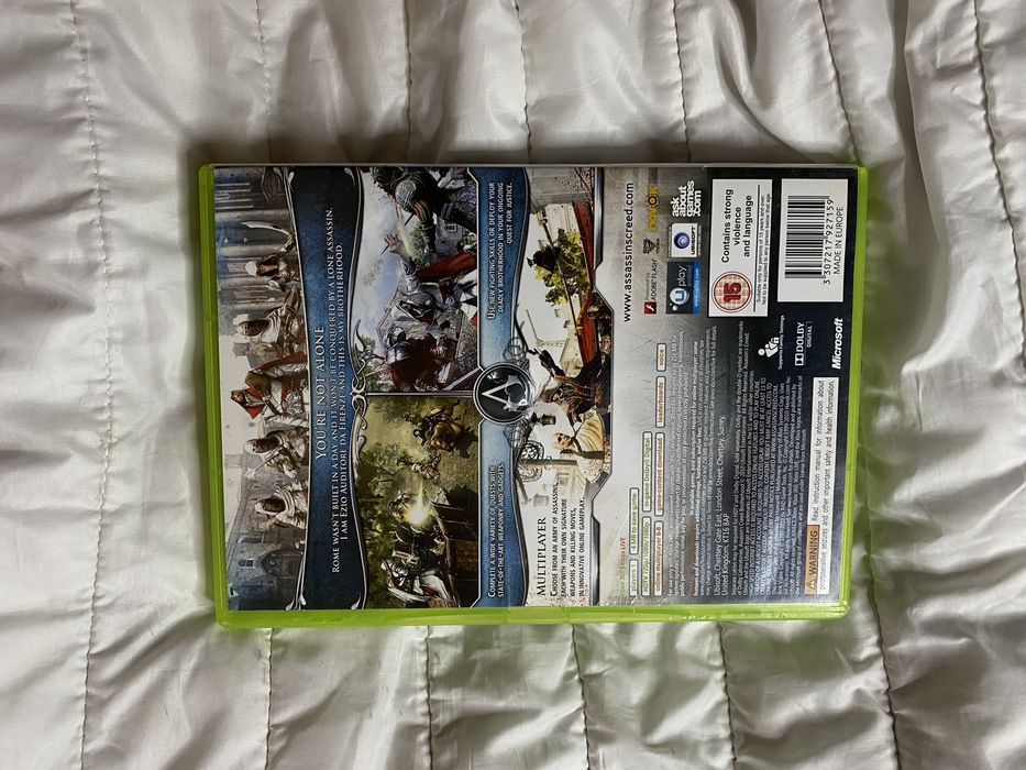 Jogo ASSASSIN'S CREED BROTHERHOOD Xbox 360