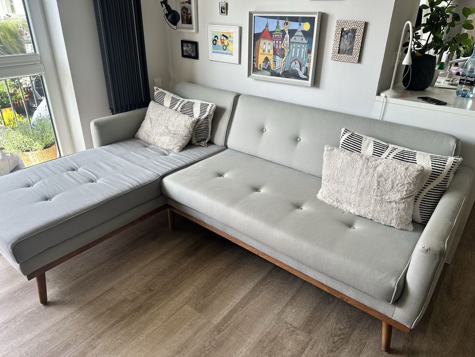 Sofa Scandic Sofa z szezlongiem