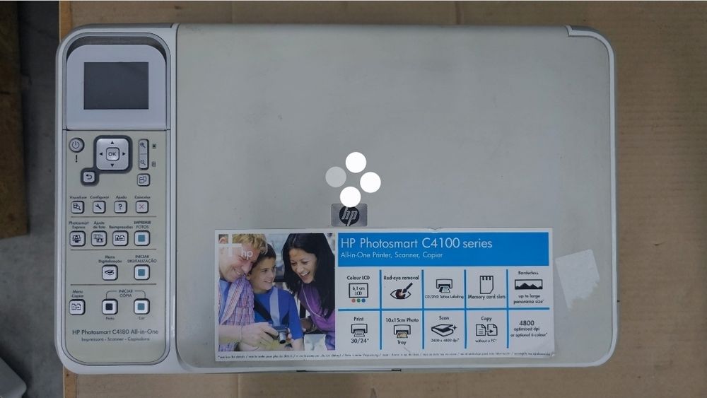 HP

Photosmart C4180 All-in-One