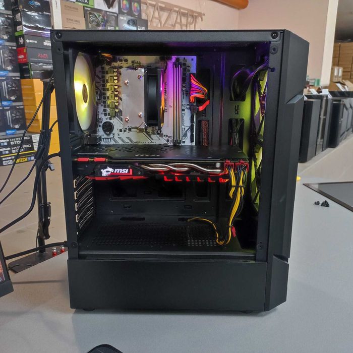 Ігровий Компютер Ryzen 5 5500, 16GB DDR4, MSI GTX 1070Ti 8GB, SSD480GB