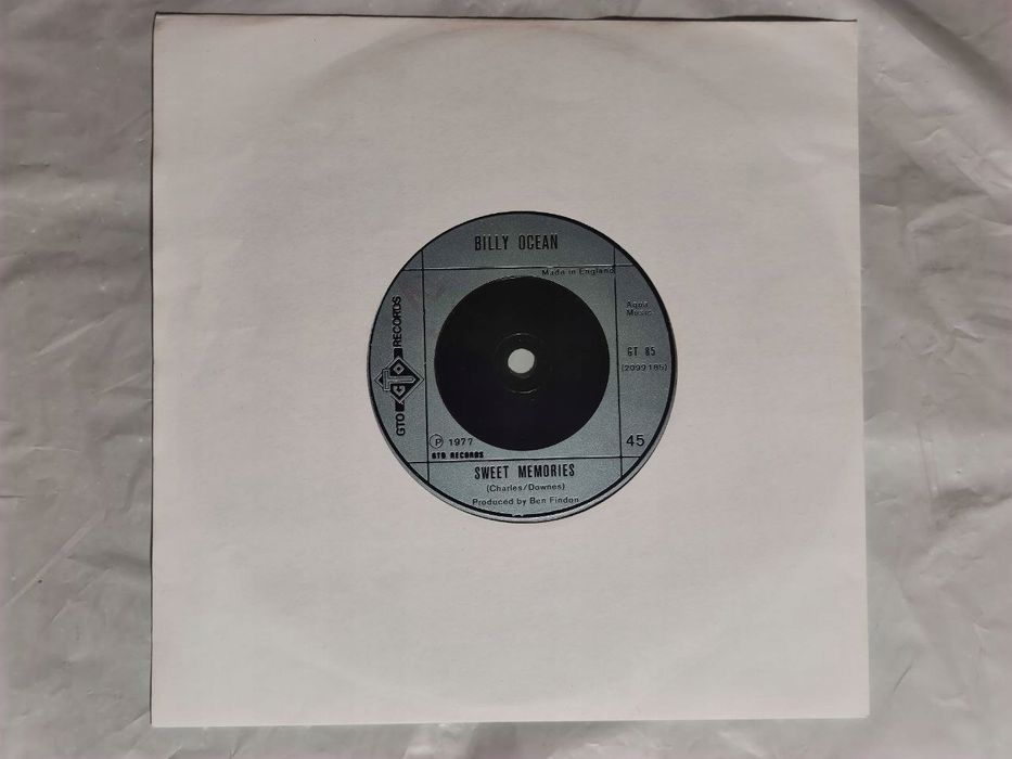 Billy Ocean – Red Light Spells Danger / Sweet Memories Single. 7'' VG+