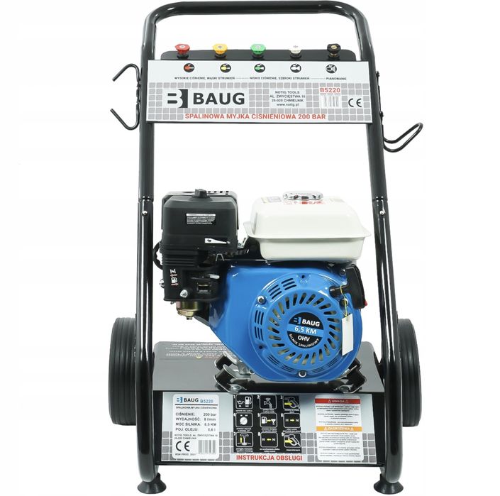 Myjka ciśnieniowa Spalinowa 6,5 KM 200 Bar Hit Mocna