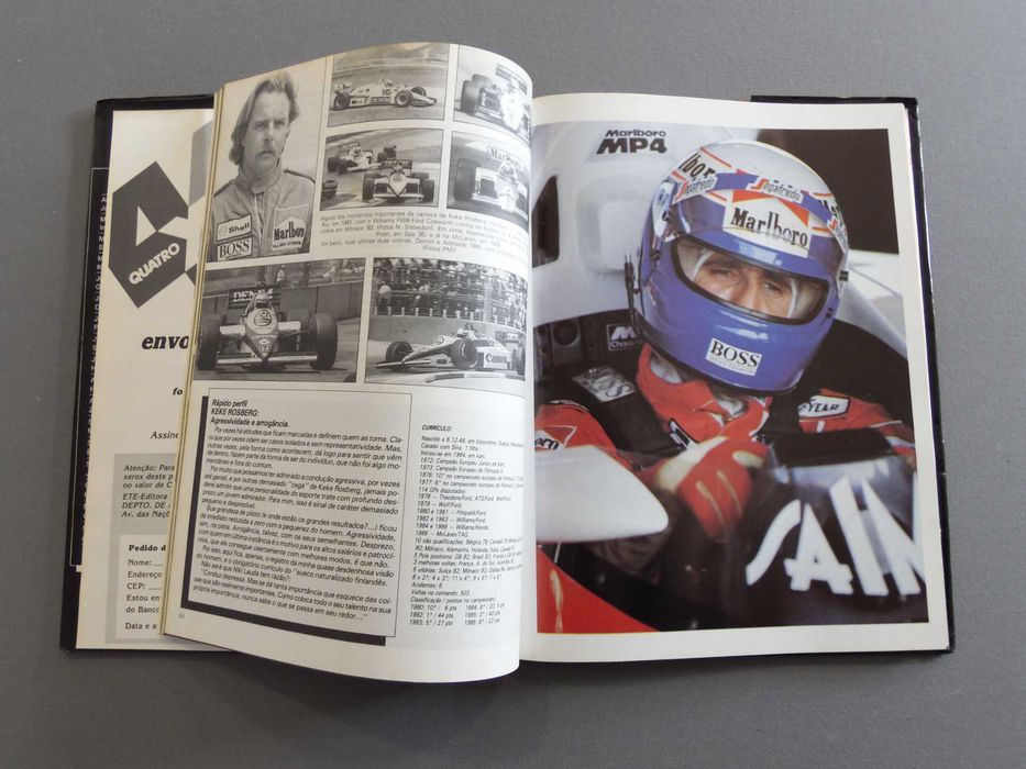 Livro Formula 1 86/87