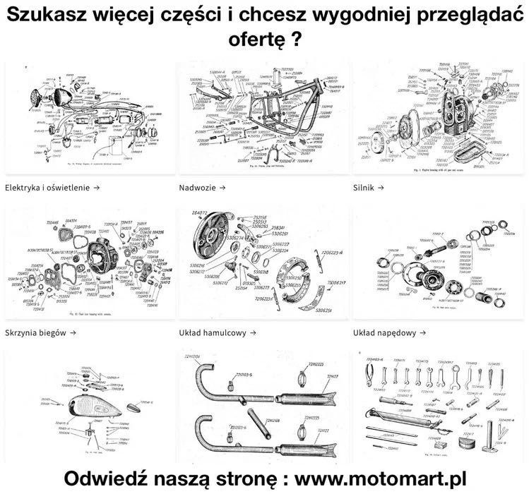 Alternator 12V 500W Dniepr Ural MW K750 M72 silnik