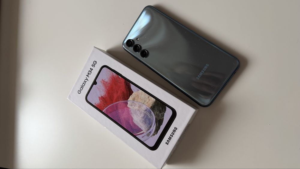 Samsung Galaxy M34 5G 128GB/6GB - jak nowy