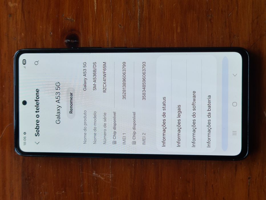 Samsung Galaxy A53 5G 256GB 8GB RAM – Preço Fixo