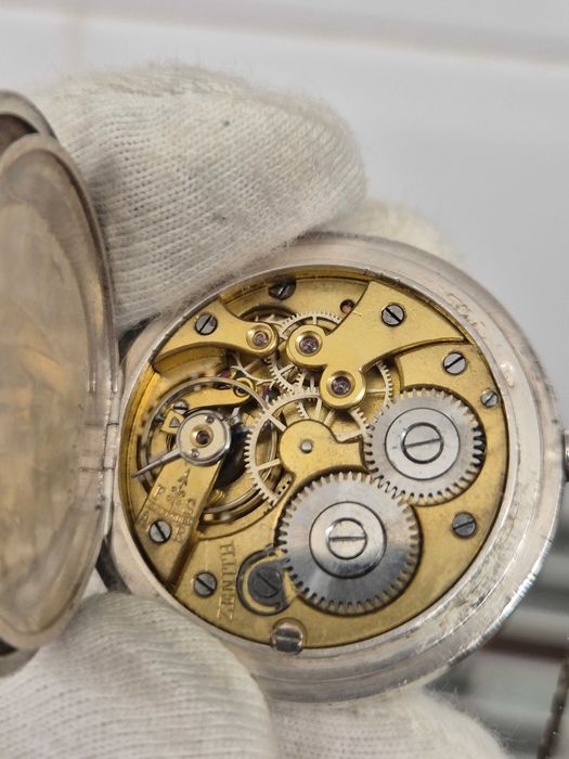 Rzadki unikalny zegarek *Zenith*srebro pr 900