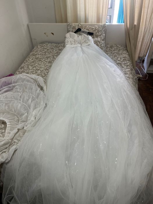 Vestido de noiva Noivas Daniela Fernandes, usado apenas 1 vez e em excelente estado