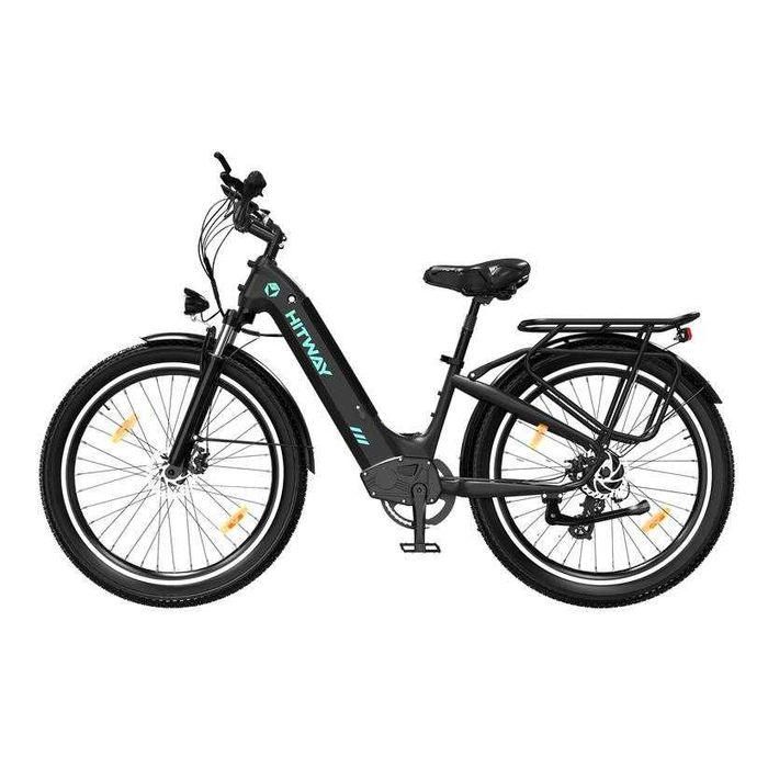 Bicicleta Elétrica HITWAY BK16 26" x 3.0 – Nova na Caixa