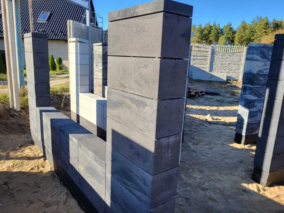 Pustaki ogrodzeniowe/Styrobud/Fronty/Ogrodzenia/ Panele 3D/2D