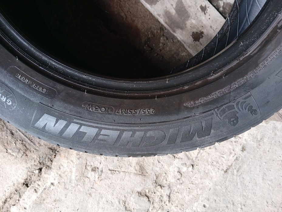 235.55.17 Michelin 4шт літо шини б/у склад Харків шиномонтаж 50 R17