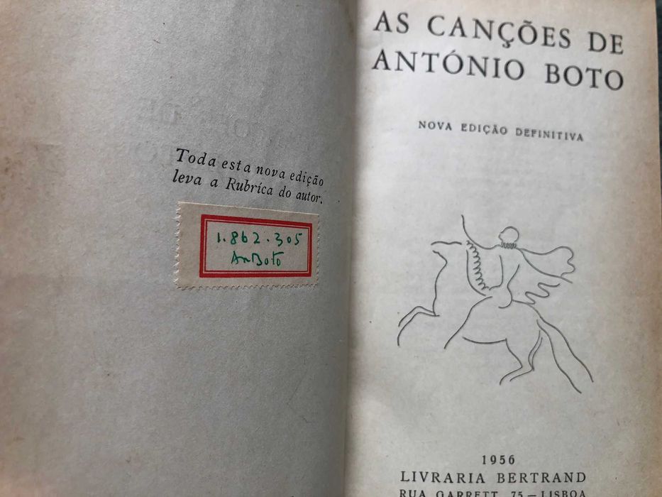 As Canções de António Botto - António Botto