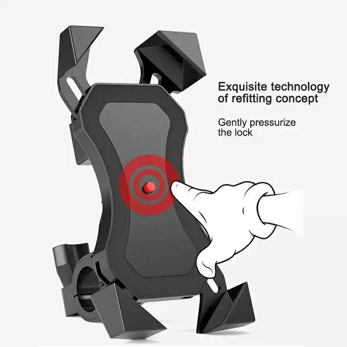Suporte telemóvel para moto