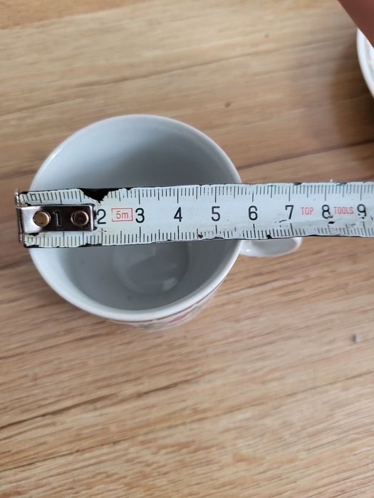 Zestaw 6 filiżanek porcelana chińska PRL