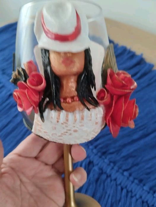 Copos feitos á mão