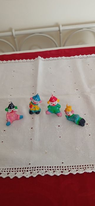 Mini velas de aniversário, antigas