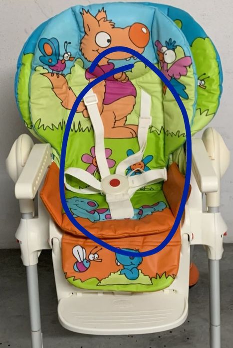 Cinto Cadeira Refeiçao chicco Polly Magic 2em1 Entrego em Alfragide