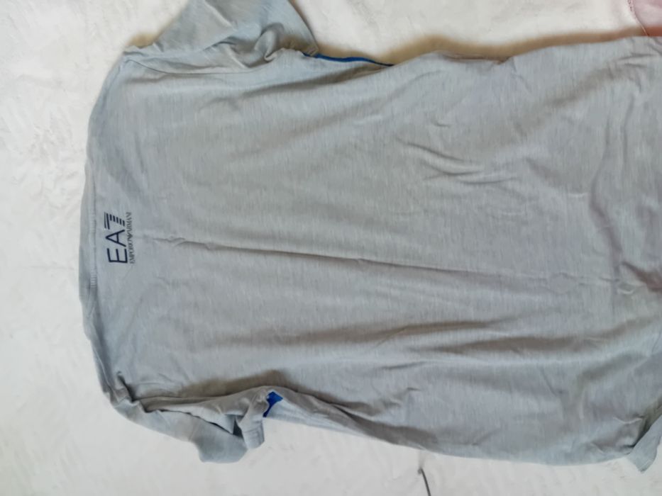 #EA7 Emporio Armani T-shirt szary S