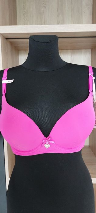 Love Magnolia Gładki Biustonosz Neonowy Róż Rozm. 95C