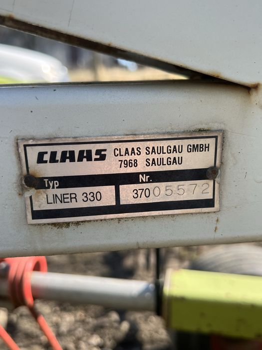 Zgrabiarka karuzelowa - Claas Liner 330 - 3,3m
