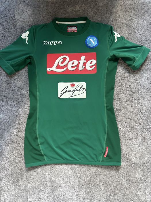 Koszulka SSC Napoli bramkarska 2017/2018 Kappa Kombat zielona S