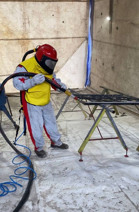 Піскоструменева обробка металів, піскоструй