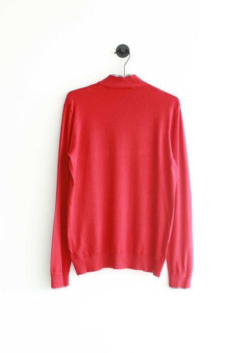 Светр 1/3 zip Armani Jeans на замочку