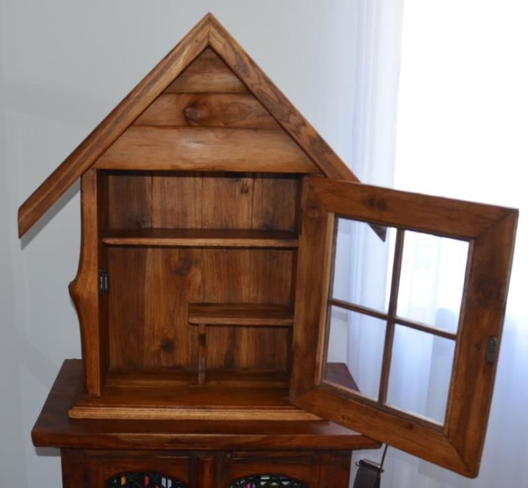 Expositor em Teka, para parede ou de pousar