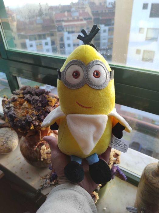 Minion Banana Plush Toy
