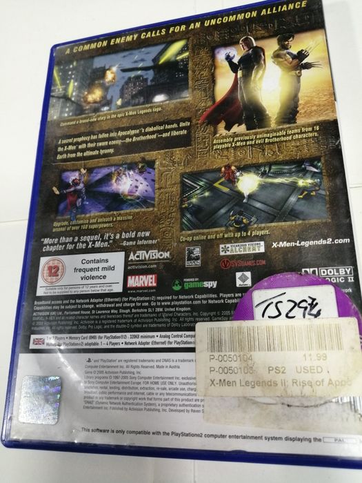 Диск игровой PlayStation 2