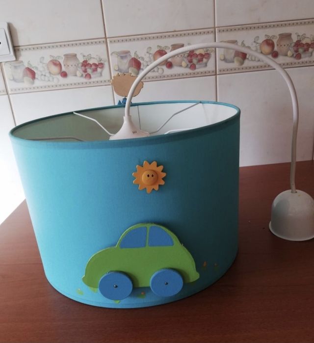 Candeeiro quarto criança443784261230940161