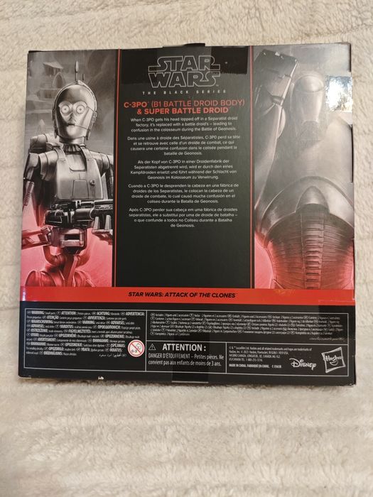 Star Wars Black Series C-3PO (B1 Battle Droid Body) & Super Battle Dro