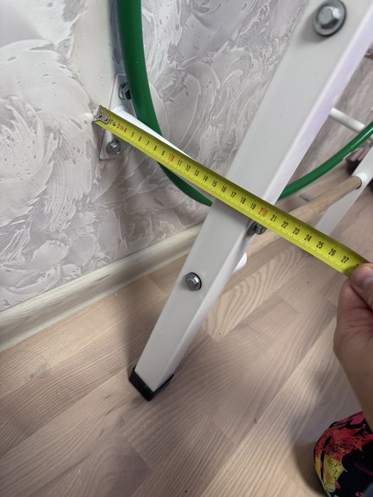 Шведська стінка(металічна) з турніком, кільцями та канатом (тарзанка)