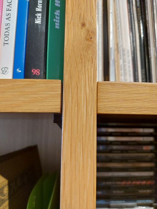 Grande estante em carvalho