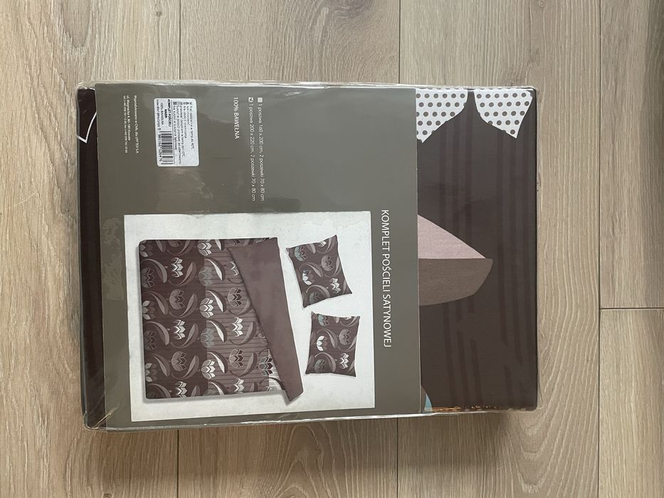 Komplet pościeli satynowej 200x220 70x80