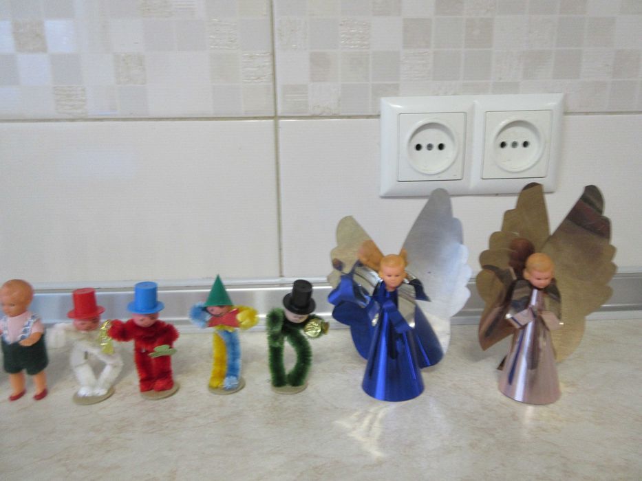 Детские фигурки куколки, ангелки, музыканты ГДР.