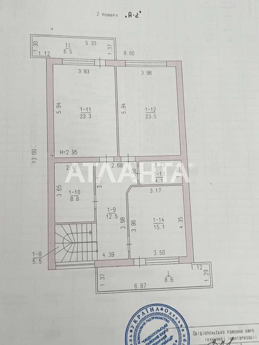 Будинок за адресою вул. Тютюнника (площа 183 м²) - Atlanta.ua - фото 20
