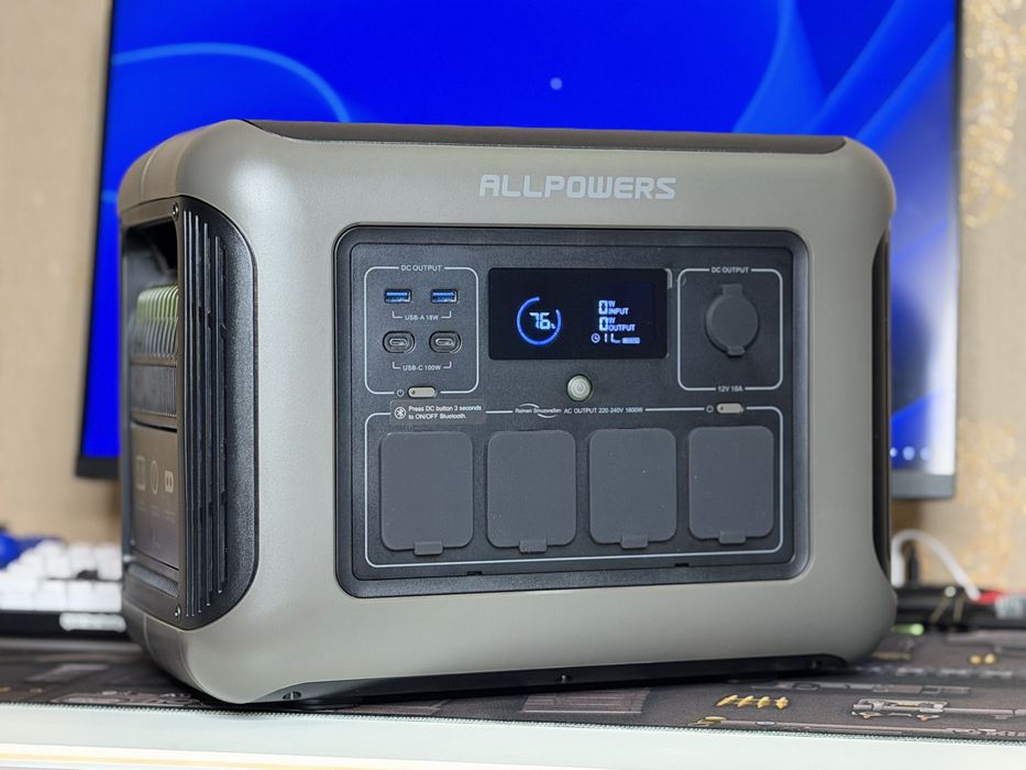 “””В НАЯВНОСТI”””Зарядна станція ALLPOWERS R1500 Lite 1600W 1056Wh