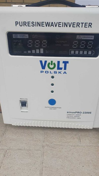 Продам Бесперебойник Volt 2.2  кв и аккумулятор 100 АМ