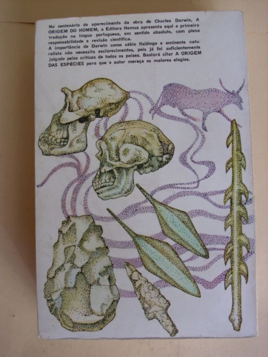 A Origem do Homem e a Selecção Sexual de Charles Darwin