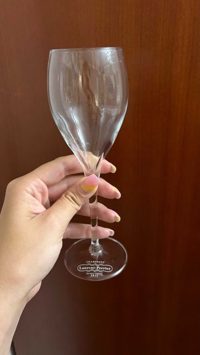 Laurent-Perrier Balde de Champanhe e conjunto 6 copos